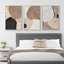 "Block Abstract Mid Century Modern Shapes Art Art Decor Chic For Living Room Room" 3 pièces-100781075-100781078