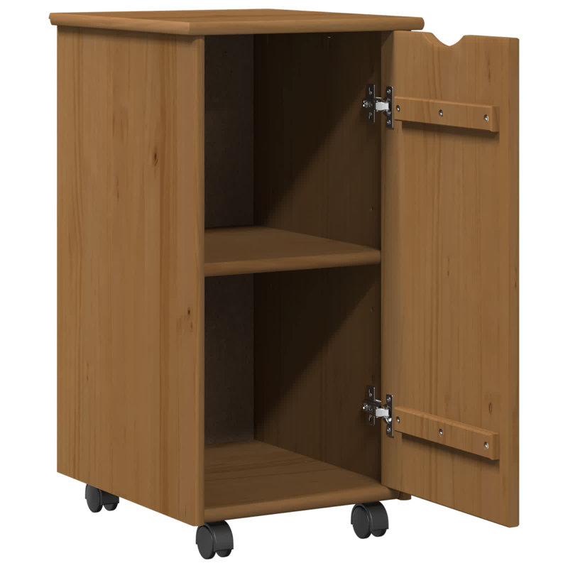 File Cabinet, Honey Brown