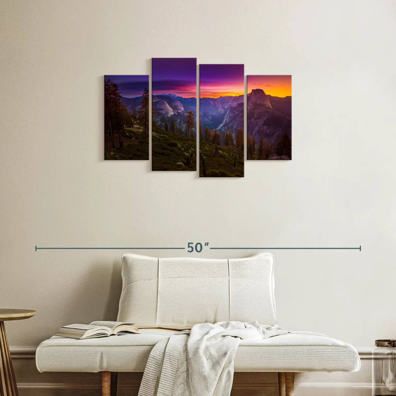 Alvord Sunrise Over Half Dome, 22" H x 36" W