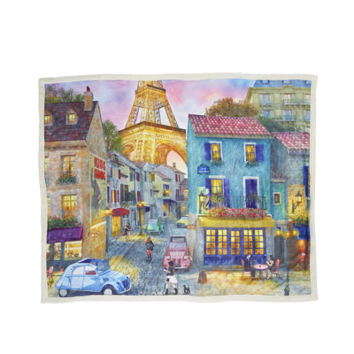 Eiffel Magic Sherpa Throw -  Springbok, 20-05753