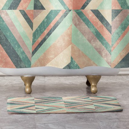 Tapis pour salle de bain à ressorts