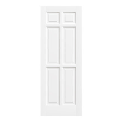 6 Squares Solid Manufacture Wood Standard Interior Pantry Door Without Hardware