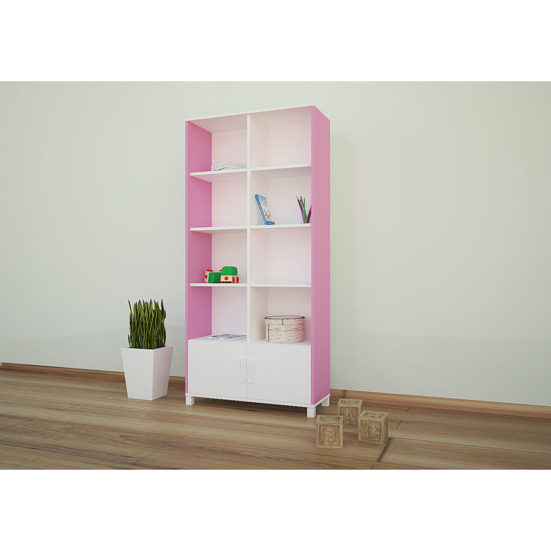 Godalming 177cm H X 88cm W Animals Kids Cube, Pink