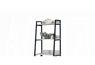 Wendral Natural & Black Finish 16"W Bookshelf