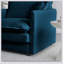 Luxueux ensemble de chaises d'appoint rembourrées en chenille, parfait pour ajouter confort et style à n'importe quel salon avec coussins décoratifs bleus