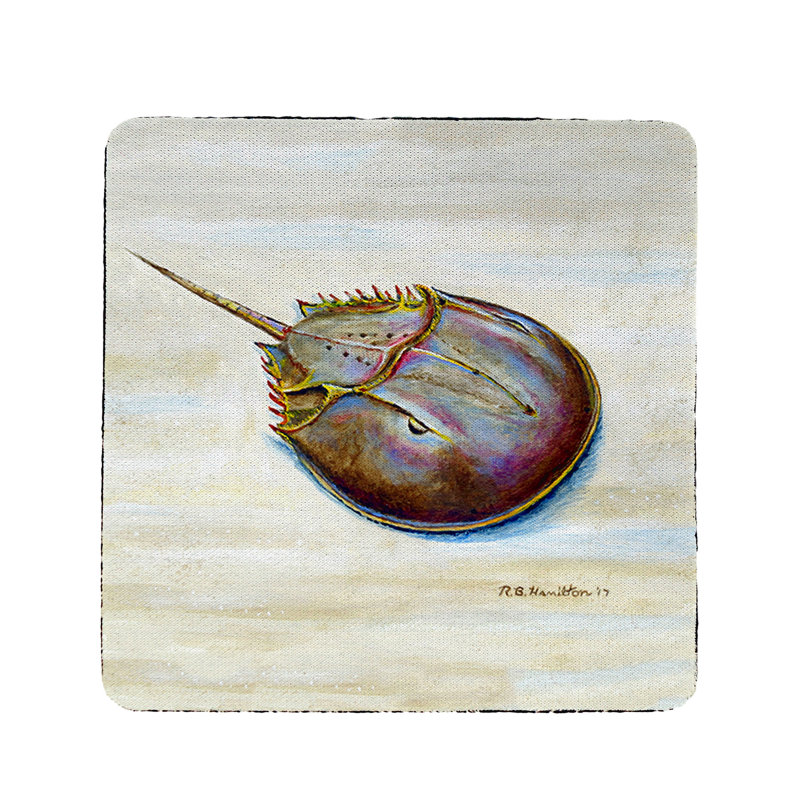 Sous-verre de crabe cheval