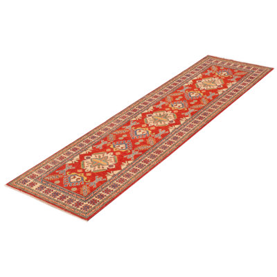 Finest Ghazni One-of-a-Kind Runner 2'9" X 10'2" New Age Runner Wool Area Rug in
