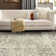 Oriental Machine Washable Rug Non-Slip Area Rug for Living Room Low-Pile Rug Indoor Floor Cover Floral Rug for Bedroom Dining Room Hallway Kitchen Office