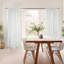 100% Pure Linen Lightweight Voile Sheer Rod Pocket Curtain (Single Panel)-1953219627-1953219621