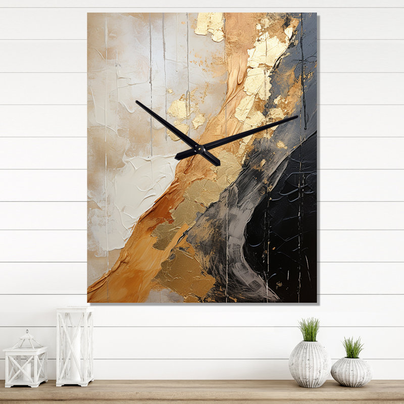 Horloge murale Minimalisme, Médium