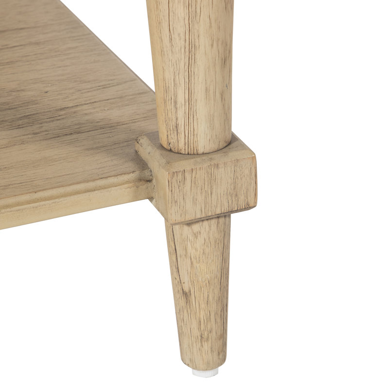 Nirvana 76.63" Solid Wood Console Table