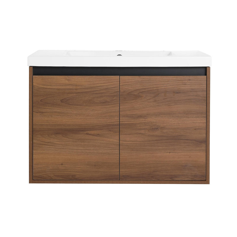 Ensemble de meuble-lavabo 30 po avec lavabo à poser en résine LEVISTAR