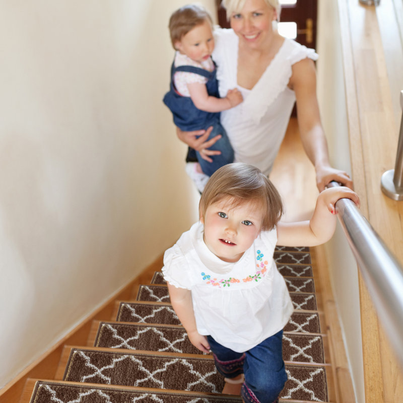 Tapis d'escalier Gennessee, Brun