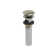 Riobel Lavatory Push Drain With Overflow