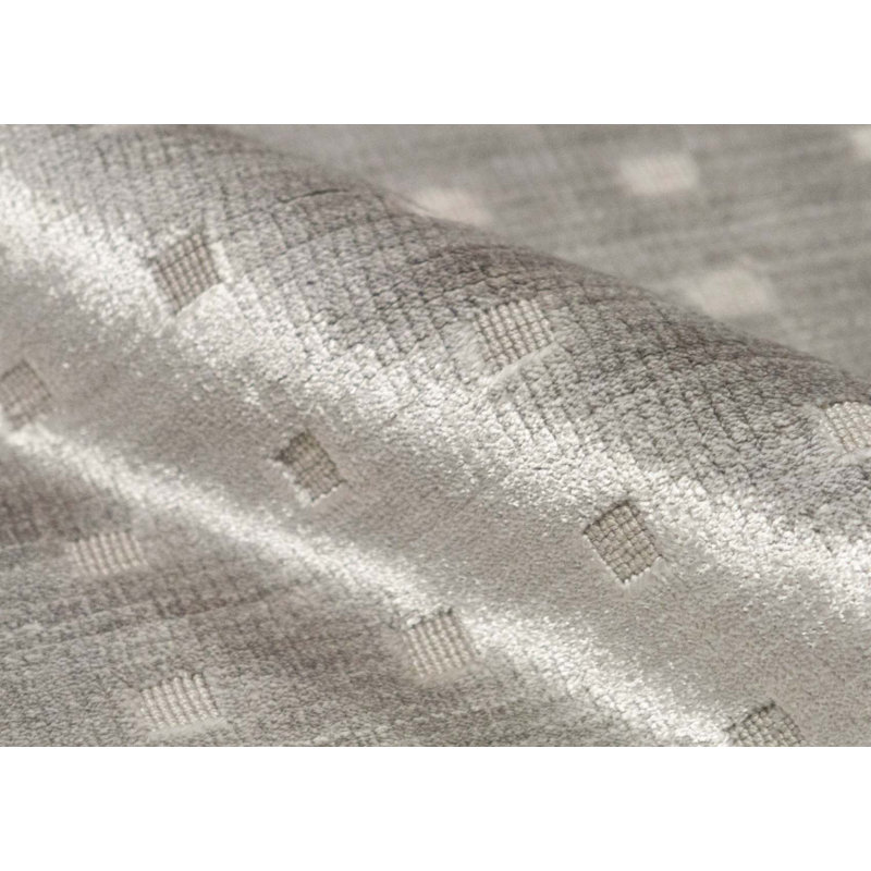 Geometric Area Rug in Gray