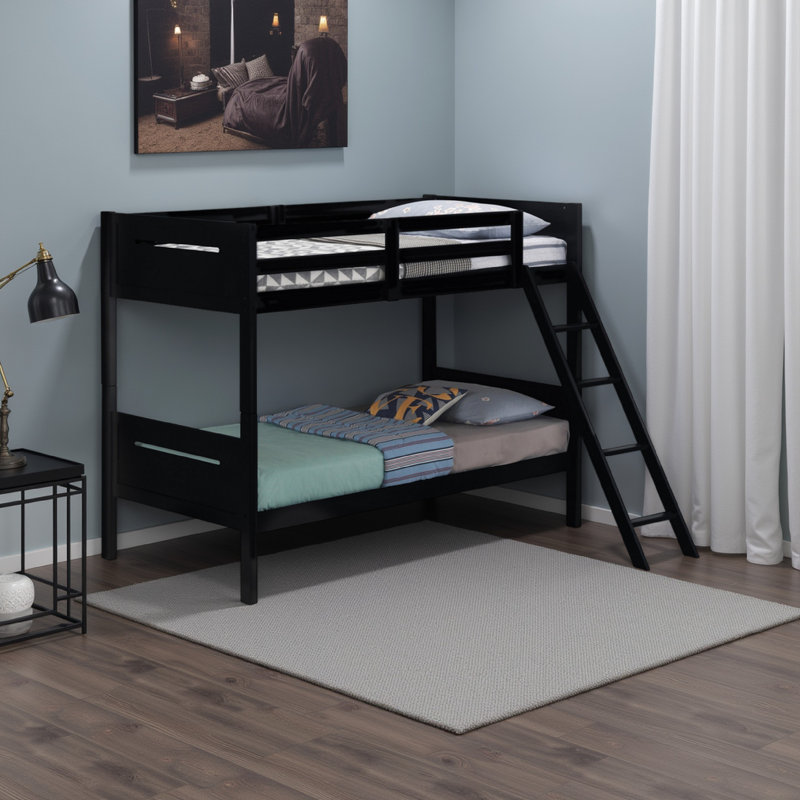 Lit pour enfants Amey, Noir