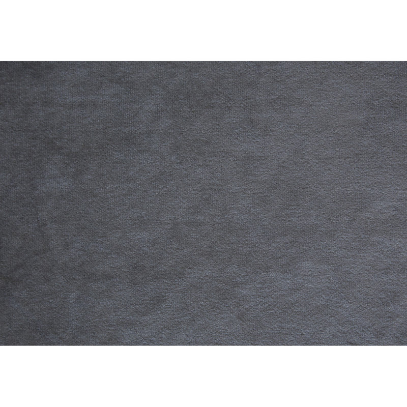 Table de chevet polyvalente en velours gris pour divers espaces 16,73 pouces de profondeur avec solution de rangement