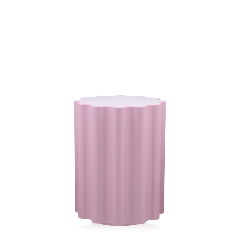 Colonna Accent Stool, Pink