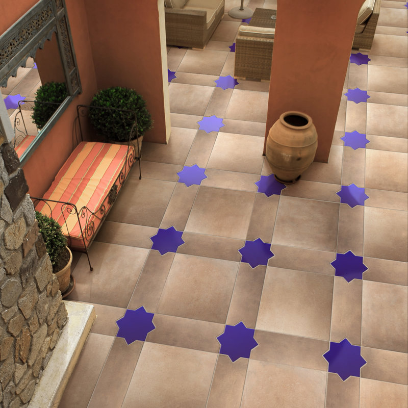 Argile Losanga 7 In. X 17-5/8 In. Porcelain Floor And Wall Tile