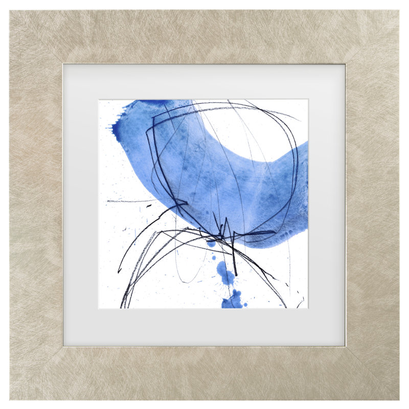 Bolog Iris Lehnhardt Matted Framed Art, 14.5" H x 14.5" W