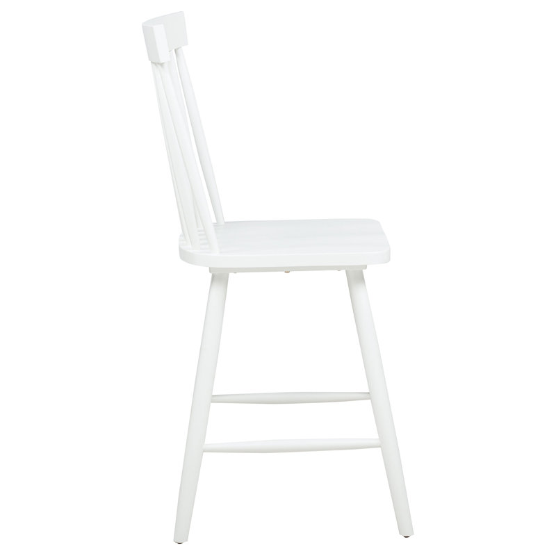 Elissa Counter Height Chair (set-2), White