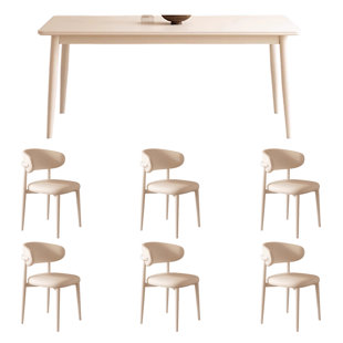 Table et chaise en pierre blanche crème Wind Wind
