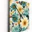 Jamahd - Horloge murale florale-242987359