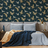 Sublime Animal Print Vinyl Metallic Wallpaper Double Roll