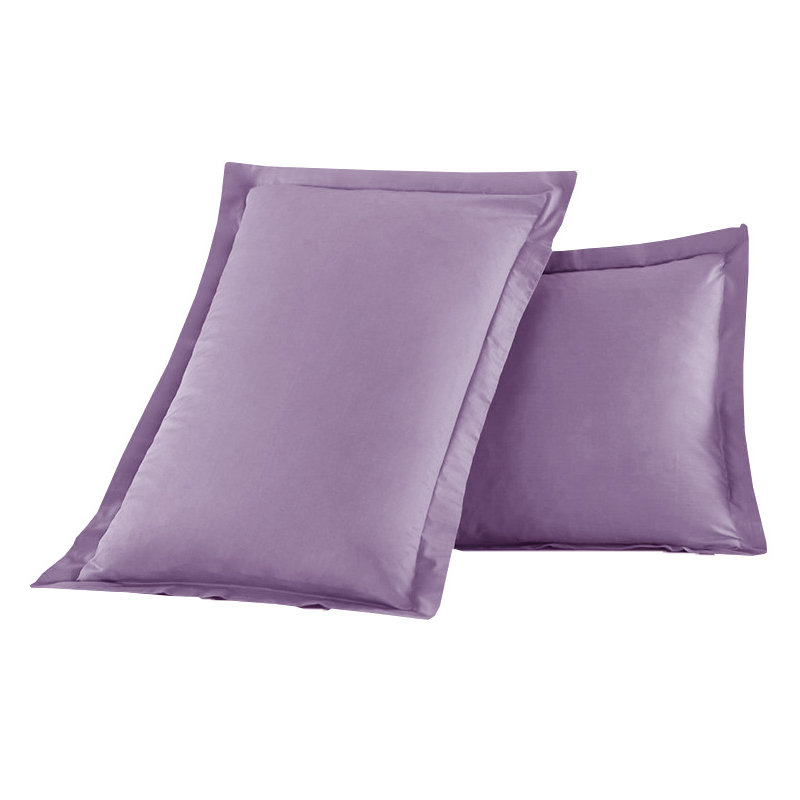 Polyester Sham Set, Lilac, King
