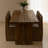 American style retro solid wood dining table-109476995