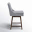 Tabouret de comptoir pivotant rembourré 26 po Zahara-76832099-114019186