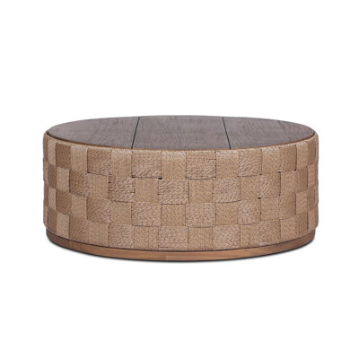 Brandt Outdoor Round Teak Coffee Table