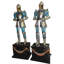 Edmunds Roman Soldiers Standing with Armour 2 Piece Statue Set