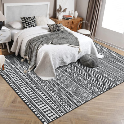 Tapis antidérapant et lavable Boho