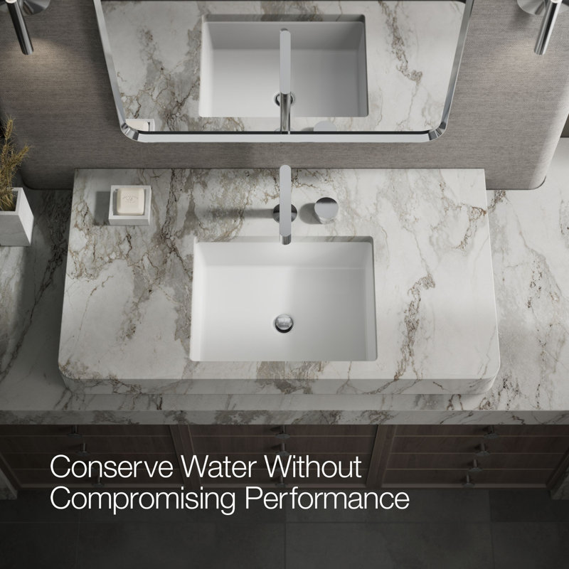 Components Bathroom Sink Rocker Handle, Polished Chrome