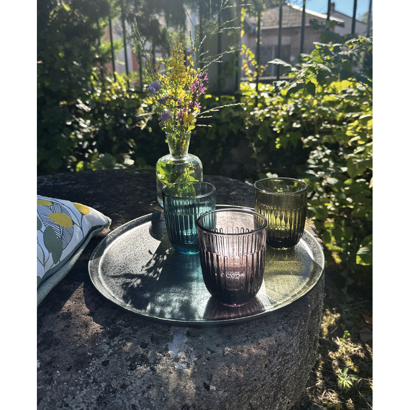 Quessant Drinking Glass, Green