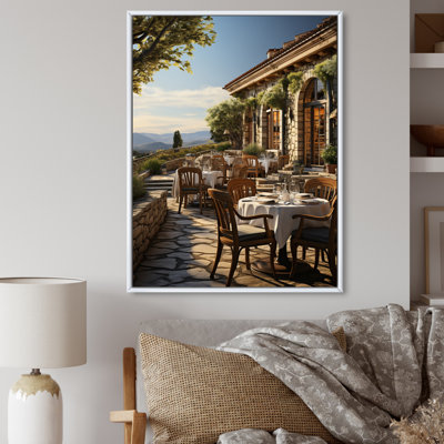 Country Club Outdoor Living V, reproduction d'art sur toile