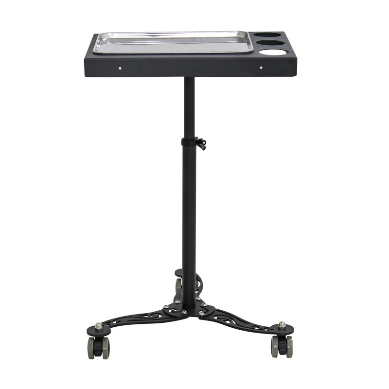 Akasha 23'' H x 5.5'' W Utility Cart with Wheels