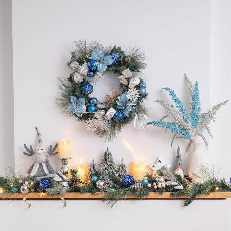 30cm Lighted Garland with Lights