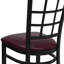 Chaise de restaurant en métal Prompton Modern-1017931646