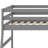 Jeffree Kids Twin Loft Bed with Drawers-732370833