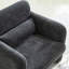 Canapé 34 po en velours, canapé simple avec coussin de soutien