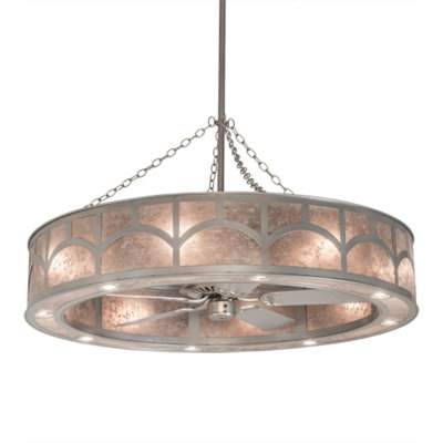 Ventilateur de plafond 30 po avec ensemble d'éclairage Anngela