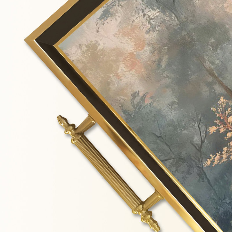 Élégant plateau en verre de 19,7 po x 11,4 po x 1,4 po | Fabrication 100% verre durable | Facile à nettoyer avec un chiffon humide | Idéal pour le service, la présentation décorative et l'organisation | Ajout élégant à la décoration intérieure