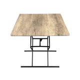 Adjustable Height Card Table