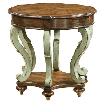 Solid Wood End Table