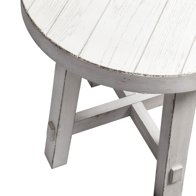 Table de bout Bettee, Blanc