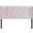 Beige Elegant Tufted Wingback Headboard-930728996
