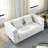 Oversized 2-Seater Sectional Sofa With Deep Seating And 2 Pillows-1473085663