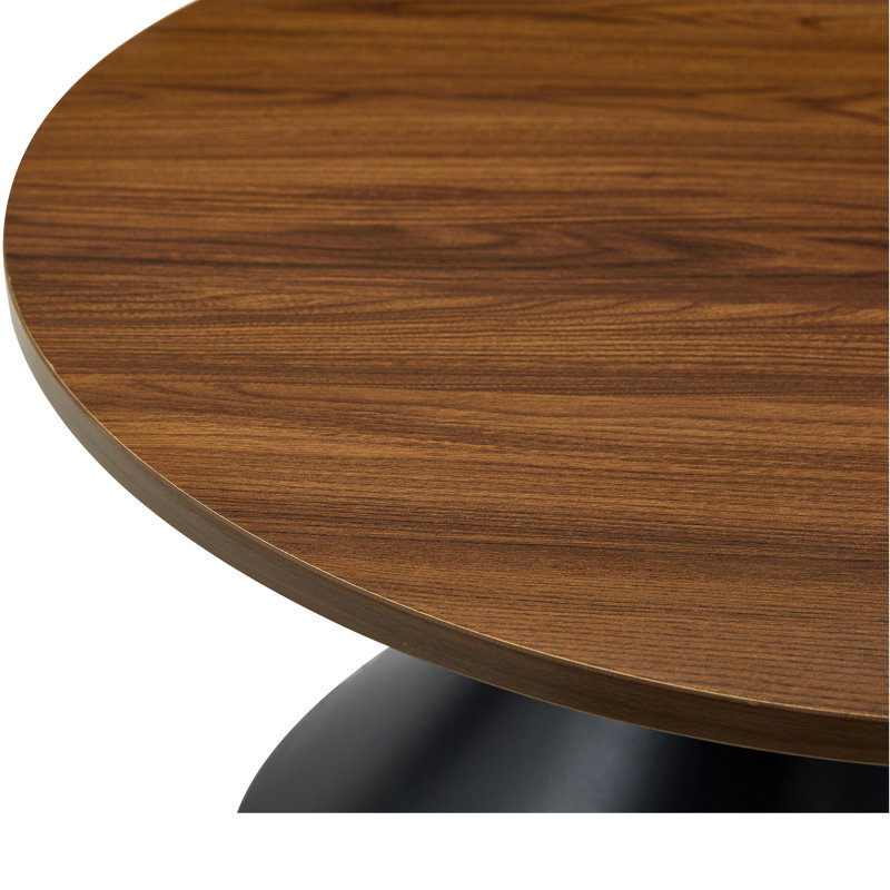 Ensemble de tables basses 2 pièces, Noyer, noir